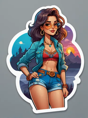 summer icons,flat blogger icon,jean button,girl with speech bubble,retro pin up girl,moana,retro girl,pin-up girl,pin up girl,rockabella,vector girl,vector illustration,dribbble,jean jacket,clipart sticker,blogger icon,sticker,dribbble icon,retro woman,wonderwoman,Unique,Design,Logo Design