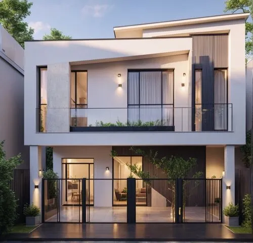 modern house,fresnaye,3d rendering,block balcony,duplexes,modern architecture,residencial,inmobiliaria,garden design sydney,landscape design sydney,homebuilding,residential house,exterior decoration,s