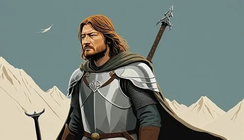 king arthur,genghis khan,vector art,east-european shepherd,vector illustration,norse,crusader,athos,htt pléthore,talahi,the wanderer,alaunt,knight tent,biblical narrative characters,lone warrior,thorin,paladin,dunun,vector image,conquistador,Illustration,Japanese style,Japanese Style 08