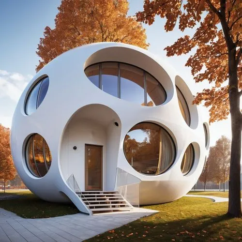 cubic house,cube house,electrohome,prefab,frame house,futuristic architecture,3d rendering,pelecypods,ball cube,prefabricated,modern architecture,round house,cube stilt houses,geodesic,igloos,oursler,discoideum,snowhotel,mirror house,arkitekter,Photography,General,Realistic