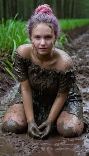 mudbath,mud,muddier,muddied,tinymud,mud lark,muddy,mudhole,wet,fae,wet girl,muddying,mud village,woman at the well,muddler,mudlark,mucky,the blonde in the river,fairie,mud football