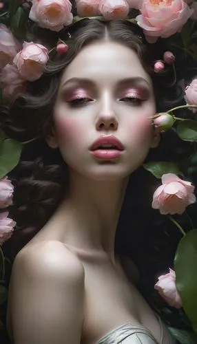 scent of roses,wild roses,the sleeping rose,rosebushes,blooming roses,wild rose,Conceptual Art,Fantasy,Fantasy 11