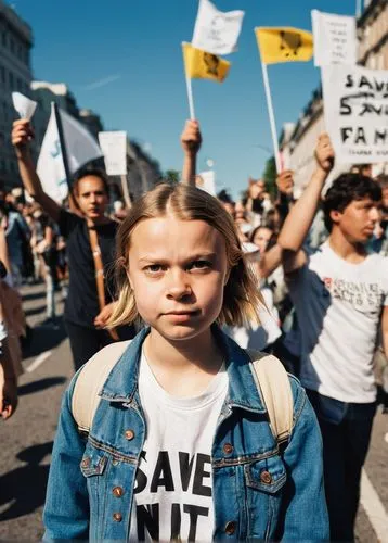 fridays for future,extinction rebellion,girl holding a sign,protestor,protest,protesting,protester,marching,young people,girl with speech bubble,protesters,girl in overalls,resistance,kiev,resist,girl in a historic way,girl in t-shirt,helsinki,photographing children,children of war,Conceptual Art,Oil color,Oil Color 15