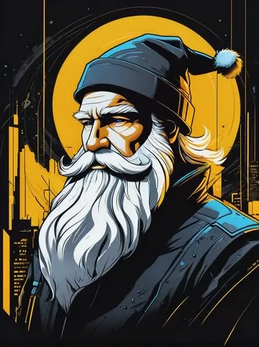 santaji,santa claus,christmas santa,vector illustration,santa,st claus,Unique,Design,Logo Design