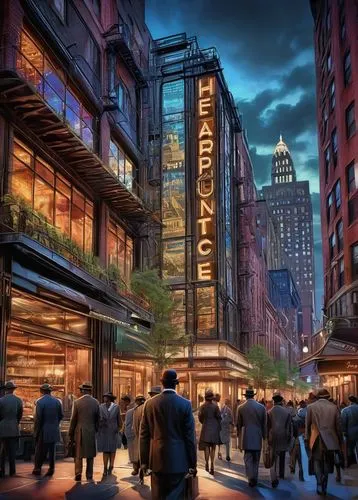 new york restaurant,tribeca,manhattan,business district,renderings,city scape,new york streets,citycenter,gansevoort,loews,newyork,new york,midtown,andaz,urban landscape,city life,chicago theatre,cityscapes,broadway,meatpacking district,Illustration,Realistic Fantasy,Realistic Fantasy 21