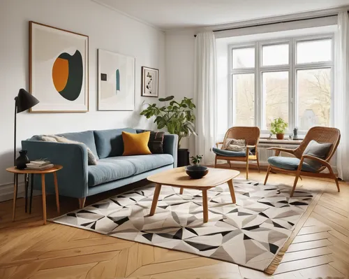 danish furniture,scandinavian style,danish room,livingroom,modern decor,hardwood floors,geometric style,home interior,living room,shared apartment,contemporary decor,sitting room,modern room,apartment lounge,an apartment,apartment,danish house,soft furniture,laminate flooring,interior design,Art,Artistic Painting,Artistic Painting 27