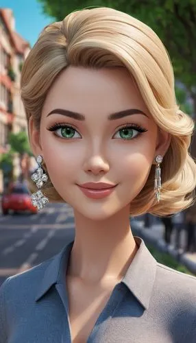 bussiness woman,delaurentis,renderman,businesswoman,secretarial,pitchwoman,Unique,3D,3D Character