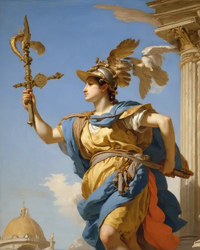 athena,artemisia,justitia,apollo,baroque angel,la nascita di venere,lady justice,classical antiquity,apollo and the muses,goddess of justice,cepora judith,neoclassical,perseus,trumpet of jericho,torch-bearer,hispania rome,neoclassic,apollo hylates,helios,the archangel,Art,Classical Oil Painting,Classical Oil Painting 40