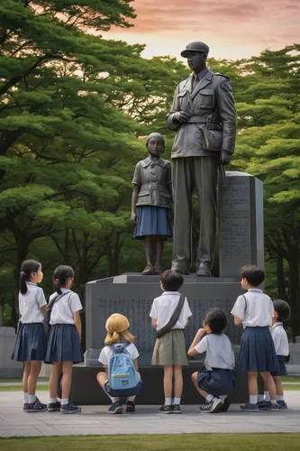 school children,shenzhen vocational college,korean history,montessori,primary school student,children studying,japan peace park,state school,korean war memorial,north korea,commemoration,korean veterans memorial,north korea kpw,hue city,children learning,girl scouts of the usa,school enrollment,world war ii memorial,k13 submarine memorial park,school start,Illustration,Japanese style,Japanese Style 17