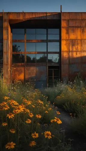 corten steel,brownfields,packinghouse,arcosanti,brickworks,bluestem,marfa,jadwin,amagansett,orangefield,zumthor,fordlandia,fermilab,disused,freight depot,rivesaltes,chipperfield,industrial ruin,rusted,pollen warehousing,Conceptual Art,Daily,Daily 30