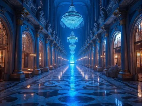 corridor,saintpetersburg,vittoriano,theed,corridors,hallway,saint petersburg,venetian,louvre,hall of the fallen,blue light,milan,bombay,light trail,floor fountain,the hassan ii mosque,illumination,passage,st petersburg,aisle,Photography,General,Realistic