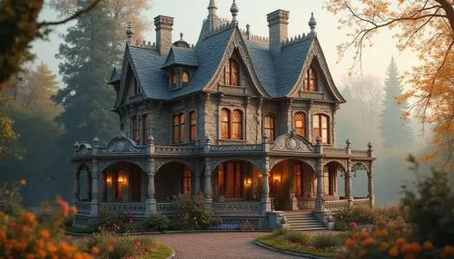 victorian house,old victorian,victorian,fairy tale castle,fairytale castle,victorian style,witch's house,house in the forest,dreamhouse,forest house,witch house,gothic style,beautiful home,victoriana,ghost castle,creepy house,fairy tale,the haunted house,haunted house,miniature house,Photography,General,Realistic