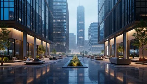 sathorn,difc,tishman,damac,citicorp,habtoor,emaar,penthouses,transbay,skyscapers,capitaland,costanera center,glass facade,dubay,glass facades,streeterville,taikoo,rotana,inlet place,tallest hotel dubai