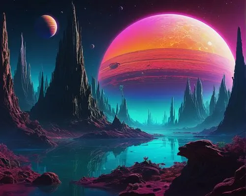 alien planet,alien world,futuristic landscape,fantasy landscape,lunar landscape,vast,extrasolar,space art,3d fantasy,planetary,planet,planets,dreamscape,purple landscape,fantasy picture,planet alien sky,gas planet,planet eart,scifi,gliese,Conceptual Art,Sci-Fi,Sci-Fi 12