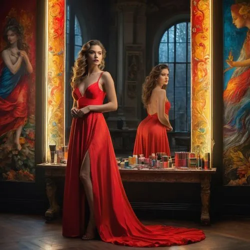 red gown,man in red dress,lady in red,girl in red dress,in red dress,baccarat,poppea,red dress,silk red,habanera,scarlet witch,coccinea,leibovitz,lachapelle,dixit,red cape,perfumery,red tunic,rouge,scarlet,Photography,General,Fantasy