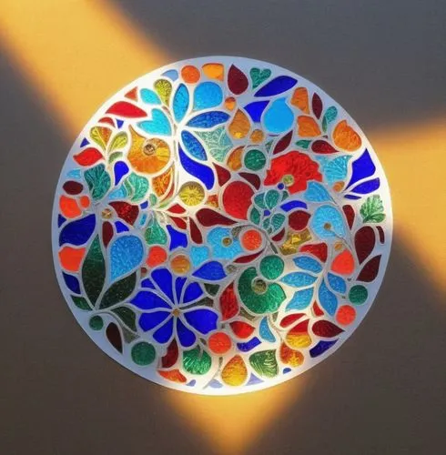 mosaic tealight,mosaic tea light,mosaic glass,stained glass pattern,islamic lamps,wall light,decorative plate,rangoli,circular ornament,glass painting,wall lamp,shashed glass,floral rangoli,round wind