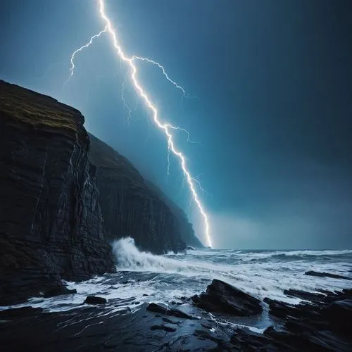 懸崖.海浪強力拍打.閃電.暴雨.衝擊
,nature's wrath,torngat,faroes,force of nature,storfer,natural phenomenon,lightning strike,dragonstone,lightning storm,sea storm,bundoran,thunderous,portstewart,lightning bolt,thork