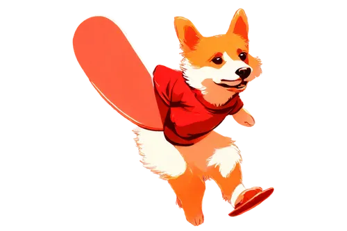 shiba,shiba inu,shibe,inu,running dog,redfox,red dog,shib,foxl,outfox,dog running,runyonesque,firefox,ein,a fox,the red fox,garrison,canid,firespin,red background,Illustration,Vector,Vector 01