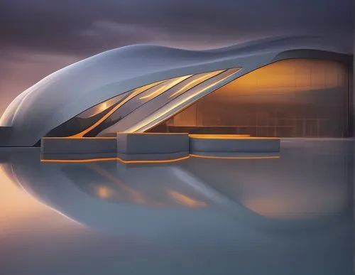 futuristic art museum,futuristic architecture,calatrava,futuristic landscape,santiago calatrava,mclaren automotive,tempodrom,aqua studio,mirror house,architecture,lotus temple,opera house,musical dome