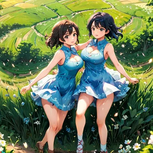 euphonious,kumiko,spring background,mios,gardenias,springtime background,Anime,Anime,Realistic