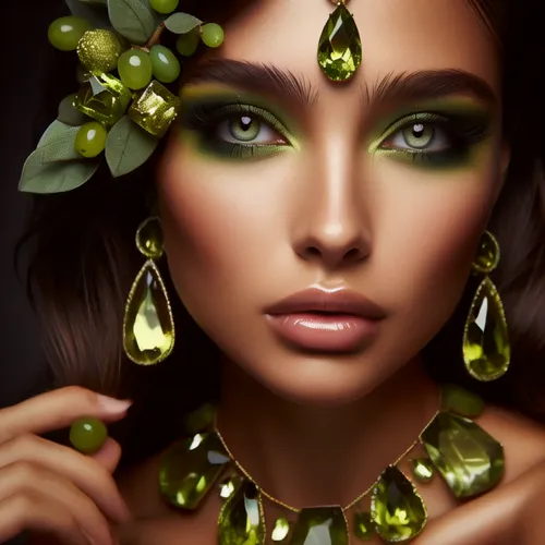 derivable,amazonian oils,adornment,gemstones,jewelry florets,natural cosmetics,dewdrop,chryste,adornments,polynesian girl,bejeweled,green grapes,lumidee,green grape,jewellry,photosynthetic,dryad,emera