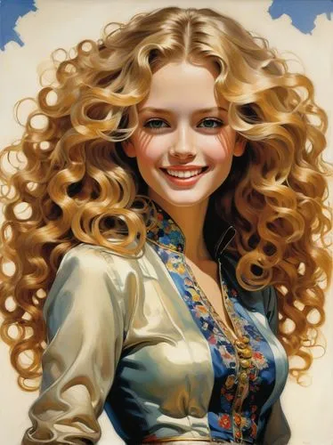 goldilocks,blond girl,blonde woman,liesel,blonde girl,clairol,connie stevens - female,bouffant,golden haired,margaery,ringlets,shirley temple,vintage girl,little girl in wind,rosalyn,blondel,currin,young girl,wilkenfeld,botticelli,Conceptual Art,Fantasy,Fantasy 04