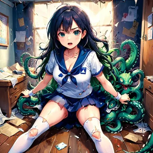 hikikomori,himawari,tenko,hanako,yanmei,fubuki,Anime,Anime,Realistic