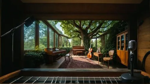 japanese-style room,tree house hotel,wooden sauna,ryokan,wood window,bedroom window,tree house,luxury bathroom,cabin,kitchen interior,sitting room,californian white oak,treehouse,window view,sauna,house in the forest,wooden windows,forest workplace,interiors,the living room of a photographer