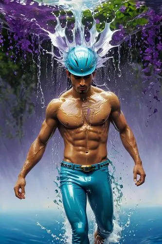 jamiroquai,atlantean,kammerman,ammerman,dammerman,aqualad,Art,Classical Oil Painting,Classical Oil Painting 14