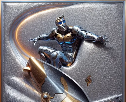 silver surfer,angel moroni,automobile hood ornament,metal figure,silver,c-3po,silver arrow,excalibur,vintage car hood ornament,foil,silver lacquer,award background,metallic door,metallic,tin,steel man,foil and gold,gold foil 2020,oscars,honor award