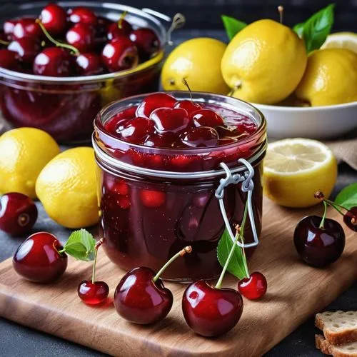 jewish cherries,sour cherries,cranberry sauce,cornelian cherry,cherries in a bowl,bubble cherries,homemade preserves,lingonberry jam,cherries,cranberry,sweet cherries,preserves,currant jam,sangria,heart cherries,bladder cherry,confiture de lait,cranberry juice,cranberries,pomegranate juice