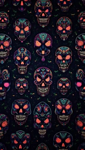 bandana background,sugar skulls,halloween wallpaper,skulls,sugar skull,halloween background,skulls bones,vintage wallpaper,retro pattern,calavera,day of the dead paper,paisley digital background,madballs,seamless pattern repeat,halloween paper,calaveras,day of the dead icons,calaverita sugar,memphis pattern,skulls and,Photography,General,Realistic