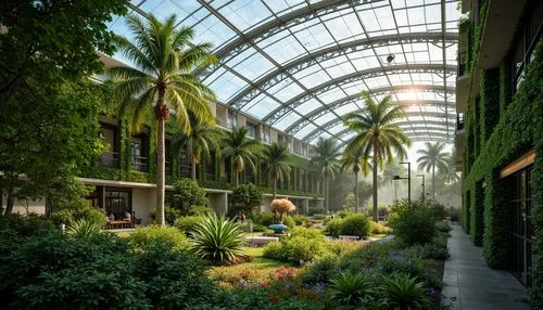 wintergarden,atriums,winter garden,conservatory,gaylord palms hotel,biopolis,galleria,courtyards,royal palms,the old botanical garden,opryland,palm garden frankfurt,botanical garden,palm garden,tunnel of plants,philodendrons,botanical gardens,glyptotek,greenhouses,plant tunnel