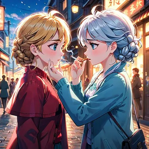 darjeeling,sakamaki,violet evergarden,jeeta,miyabi,kotova,Anime,Anime,Realistic