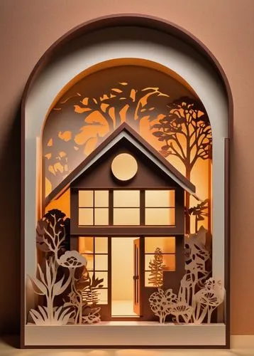 glass painting,dormer window,chocolate window des,bay window,children's playhouse,paper art,wood window,leaded glass window,nursery decoration,decorative frame,miniature house,dolls houses,wooden windows,voysey,round window,house silhouette,house painting,floral silhouette frame,shadowbox,hare window,Unique,Paper Cuts,Paper Cuts 10