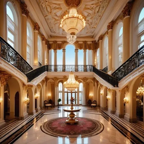 emirates palace hotel,entrance hall,foyer,cochere,crown palace,royal interior,lobby,kempinski,hallway,palladianism,palatial,ballroom,ritzau,marble palace,grand hotel europe,grandeur,corinthia,europe palace,lanesborough,gleneagles hotel,Art,Artistic Painting,Artistic Painting 07