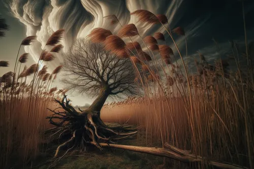 photo manipulation,photomanipulation,flying seeds,uprooted,burning tree trunk,surrealism,tree thoughtless,mushroom landscape,the roots of trees,surrealistic,burning bush,threshed,conceptual photography,flying seed,windfall,magic tree,photoshop manipulation,fantasy picture,image manipulation,trees with stitching