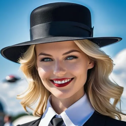 telegram icon,black hat,girl wearing hat,stewardess,bowler hat,the hat-female,policewoman,fedora,camie,lopilato,trilby,kepi,aviatrix,woman's hat,akubra,hat retro,homburg,police hat,sarah walker,beret,Photography,General,Realistic