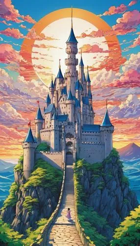 fairy tale castle,disney castle,fairytale castle,knight's castle,shanghai disney,sleeping beauty castle,summit castle,castle,fantasy world,castle of the corvin,water castle,gold castle,fantasy city,castles,castel,cinderella's castle,new castle,tokyo disneyland,castleguard,medieval castle,Illustration,Japanese style,Japanese Style 04