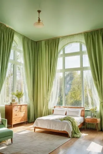 bedchamber,great room,green living,victorian room,bedroom,sleeping room,window curtain,danish room,bedrooms,ornate room,donghia,aaaa,kamer,children's bedroom,verdant,housedress,chambre,interior decoration,bay window,inglenook,Illustration,Japanese style,Japanese Style 19