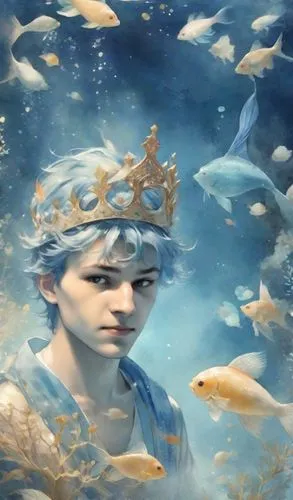 Boy,god of the sea,sea god,nereids,underwater background,oceanus,amphitrite,neptune,naiad,poseidon,naiads,mermaid background,atlantica,undine,pisces,cecilius,loras,queenfish,thingol,sirene,fantasy pic