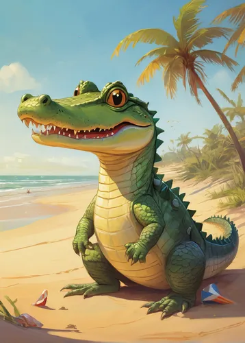 salt water crocodile,little crocodile,little alligator,crocodile,iguana,croc,green iguana,gator,alligator,malagasy taggecko,coastlien,saltwater crocodile,aligator,marsh crocodile,iguanidae,crocodilian reptile,philippines crocodile,crocodilian,giant lizard,missisipi aligator,Conceptual Art,Fantasy,Fantasy 18