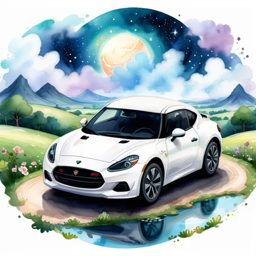 hyundai veloster,toyota 86,mazda3,car drawing,moon car,scion fr-s,suzuki swift,mazda,illustration of a car,scion,hyundai,small car,daihatsu copen,hyundai accent,infiniti,cartoon car,toyota,scion tc,white car,mazda kabura,Illustration,Realistic Fantasy,Realistic Fantasy 01