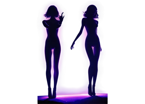 perfume bottle silhouette,mannequin silhouettes,women silhouettes,couple silhouette,orbiters,derivable,mannequins,uv,priestesses,neon body painting,stand models,gemini,jazz silhouettes,halloween silhouettes,silhouettes,3d figure,3d model,purple background,fembots,gynoid,Illustration,Vector,Vector 15