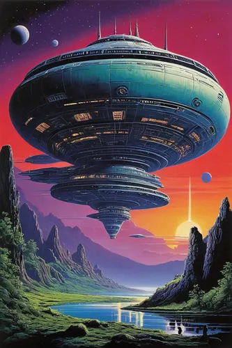 futuristic landscape,starship,flying saucer,ufo,ufos,alien ship,saucer,alien planet,science fiction,scifi,ufo intercept,science-fiction,brauseufo,heliosphere,extraterrestrial life,space ship,space ships,alien world,ufo interior,spaceship space,Conceptual Art,Sci-Fi,Sci-Fi 18