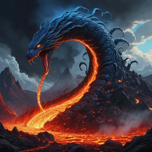 fire breathing dragon,dragon fire,wyrm,black dragon,painted dragon,dragon li,dragon,dragon of earth,chinese dragon,draconic,dragon design,dragons,lava,fire background,fantasy art,dragon slayer,charizard,fantasy picture,basilisk,nine-tailed,Illustration,Vector,Vector 10