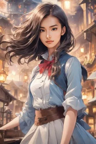 bingqian,longmei,dalixia,huanghua,yangmei,qianwen,Digital Art,Anime