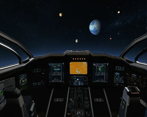 cockpit,the interior of the cockpit,kerbin,kerbin planet,orbiting,flight instruments,orbit insertion,approach,space voyage,asterales,flyby,clear night,simulator,screenshot,asteroids,ufo interior,out space,spaceship space,space shuttle,space travel,Illustration,Realistic Fantasy,Realistic Fantasy 41