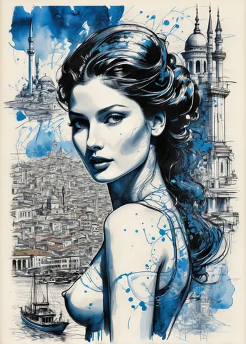 mazarine blue,blue painting,watercolor blue,blue rose,blue enchantress,blue jasmine,jasmine blue,fashion illustration,the sea maid,blue moon rose,horoscope libra,venetia,silvery blue,serigraphy,blue star,ink painting,blue rain,city ​​portrait,shades of blue,the carnival of venice,Unique,Design,Blueprint