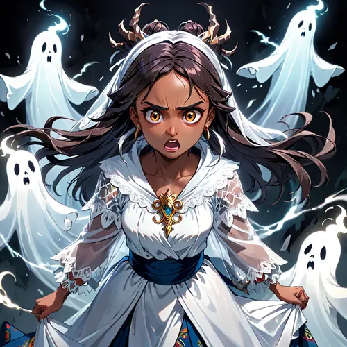 ghost girl,halloween illustration,ghost background,halloween wallpaper,the ghost,scary woman,ghost catcher,game illustration,halloween ghosts,ghost,halloween2019,halloween 2019,halloween background,spirits,boo,priestess,cg artwork,halloween poster,vampire woman,halloween vector character,Anime,Anime,General